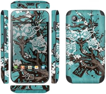 xairskin馨艺炫贴samsung三星s5830galaxyace手机彩贴猫头鹰花树bafb